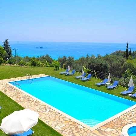 Large Apartment By The Pool - Pelekas Beach, Corfu Luaran gambar